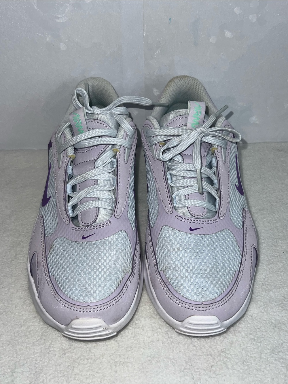 Nike Women's Light Lavender and Purple Mesh Trainers
